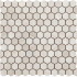 Mosaique en pierre naturelle, carrelage mosaique, gris medium, carrelage sur filet, hexagonale, douche,